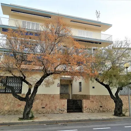 شقة En 5-6 Personas, 2ª Linea De Playa, Terraza, Parking, Sin Mascotas, Sabanas Incluidas - Es-258-41 *